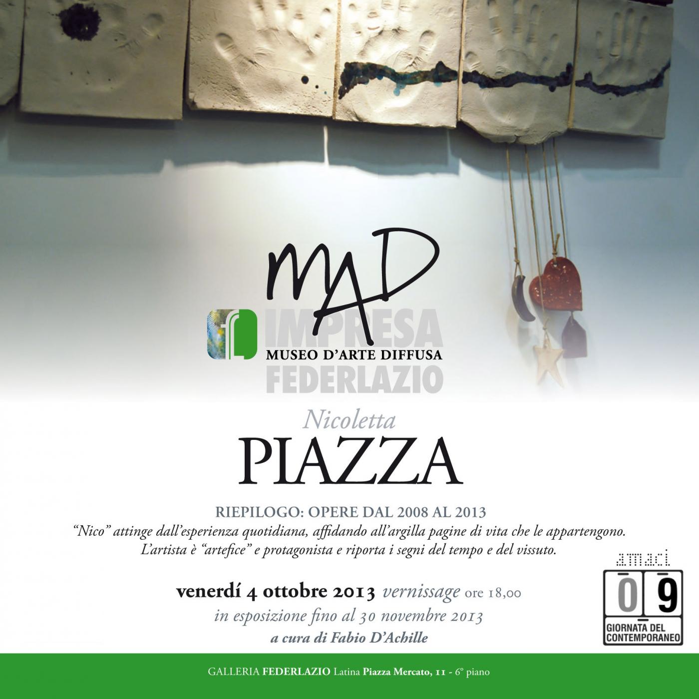 MAD Impresa - Nicoletta Piazza Art exhibition