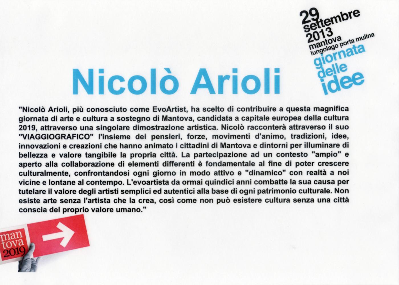 "GIORNATA DELLE IDEE" (2013)