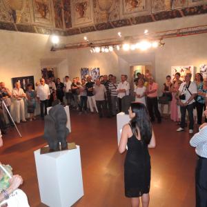 LE FOTO DELL'INAUGURAZIONE di ABSTRACTA A SABBIONETA (MN)