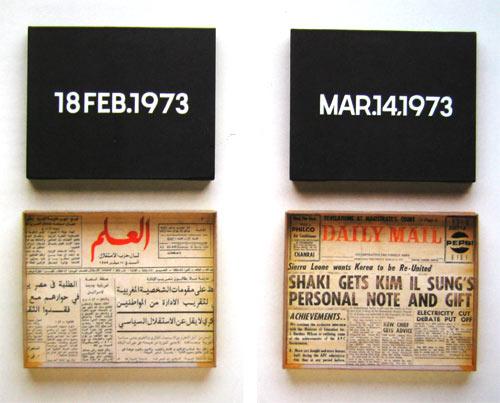 The Time In Art Contemporary, On Kawara The Time In Art Contemporary, On Kawara