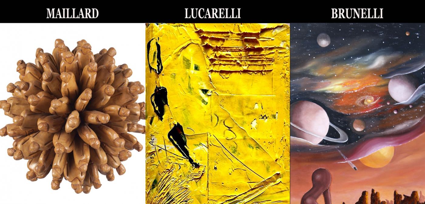 Solo exhibition of Vincent Maillard, Antonio Lucarelli Clara Brunelli presents Giorgio Grasso