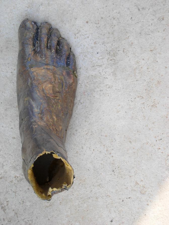 passi (Christos) / poimbo e cera II -particolare