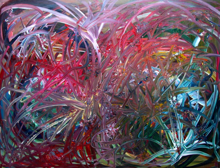 " As brush moves, spirit moves" " As brush moves, spirit moves"