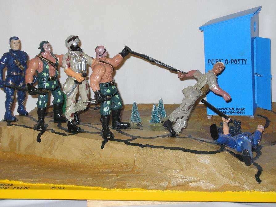 After Bruegel - Six Blind Men