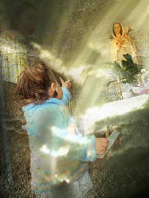 al Santuario SS Rosa Mistica.