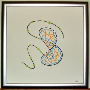 Acrilico nr. 287 - 8 + 8