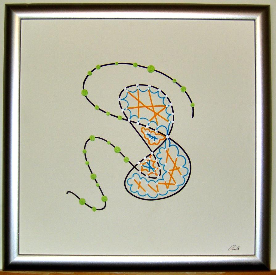 Acrilico nr. 287 - 8 + 8