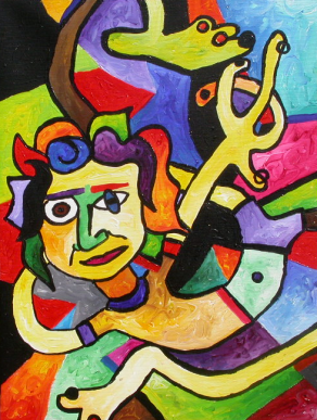 autoritratto e ginnastica