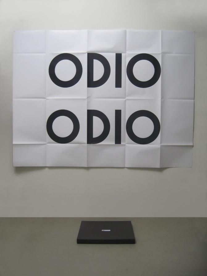 Post 15W20, 2012, stampa digitale su carta fotografica (piegata), cm150x200, packaging in cartone cm