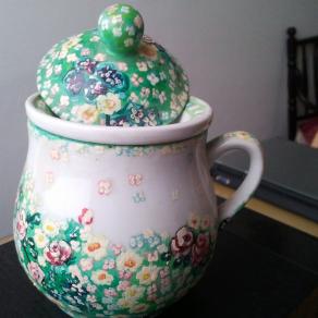 piccola tisaniera decorata con un sogno di primavera/1999