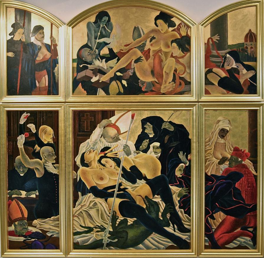 The Cloisters Last Supper/Madonna and Geisha Pieta