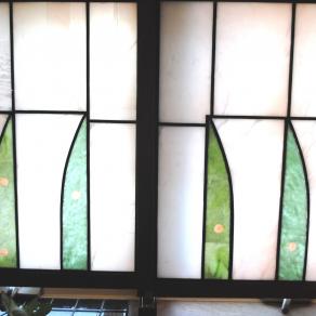 Sliced Stone Windows- By-Pass Sliding