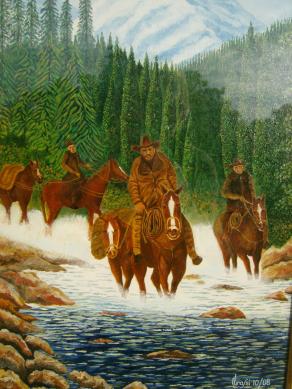 LG 0036 - Vecchia America - Pionieri al guado