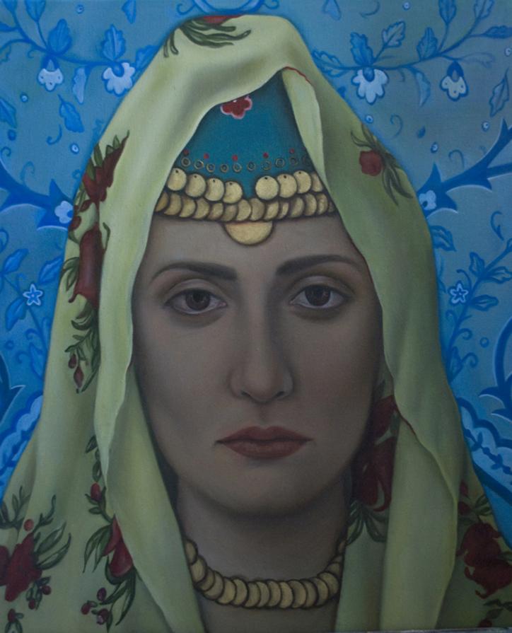 bride 16 olio su tela , 50x60 cm, 2015jpg