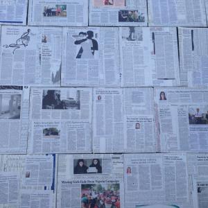 Girls' School. Installation with Florida Serial Killer Series