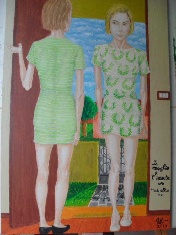 La moglie e l'amante - Medusillae (particolare)