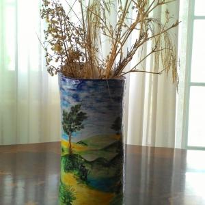 Passeggiata intorno ad un vaso dipinto