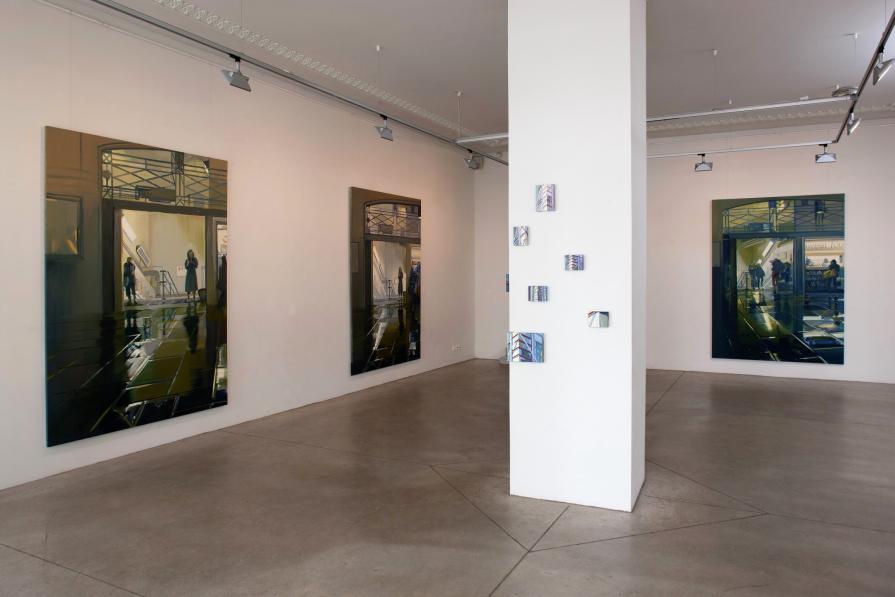 Exhibition view from the show "Surface Memory"