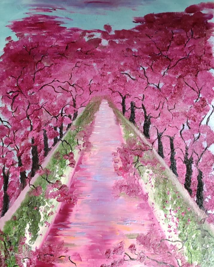 Giappone, ciliegio in fiore