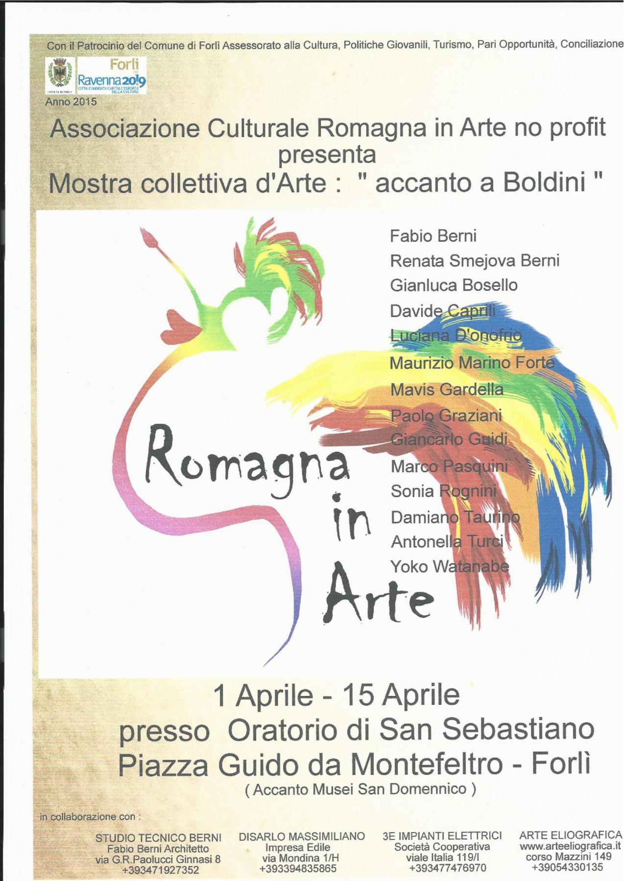 "accanto a Boldini" presso Oratorio di San Sebastiano